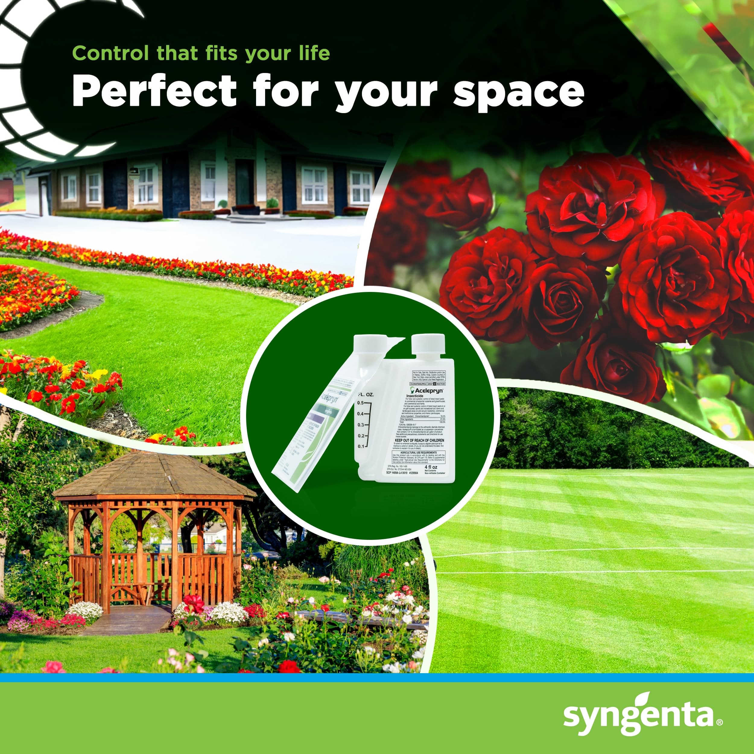 Syngenta Acelepryn SC sprayer for convenient foliar application.