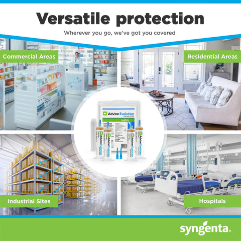 Syngenta Advion Evolution bait consumption attracts roaches.