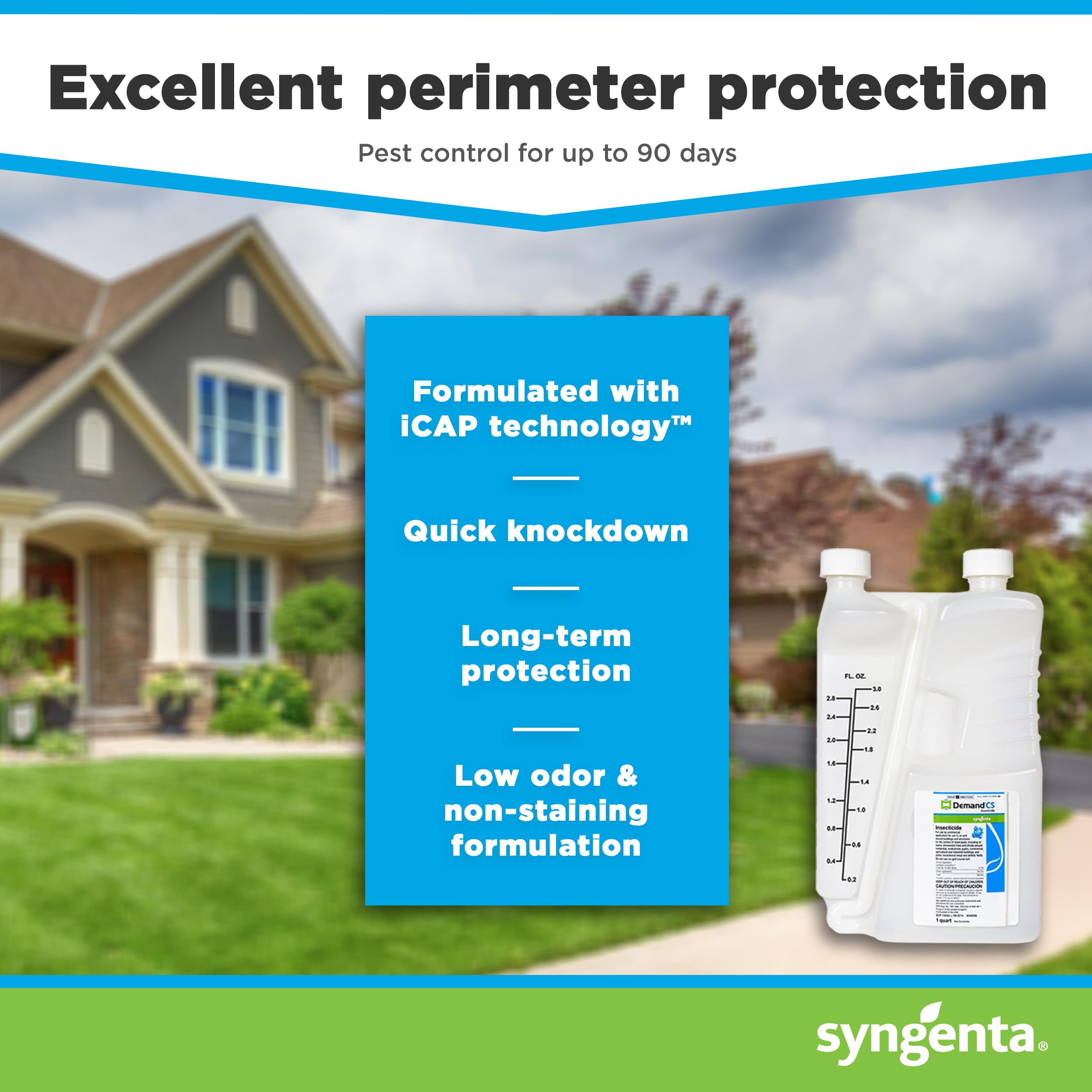Syngenta Demand CS indoor use scenario protecting the home from common pests.