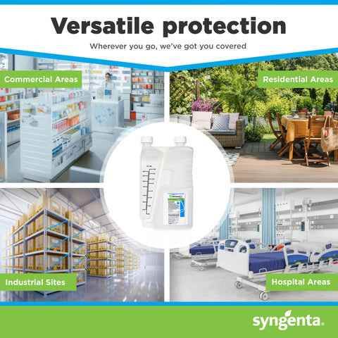 Syngenta Demand CS long-lasting coverage up to 90 days with microcaps.