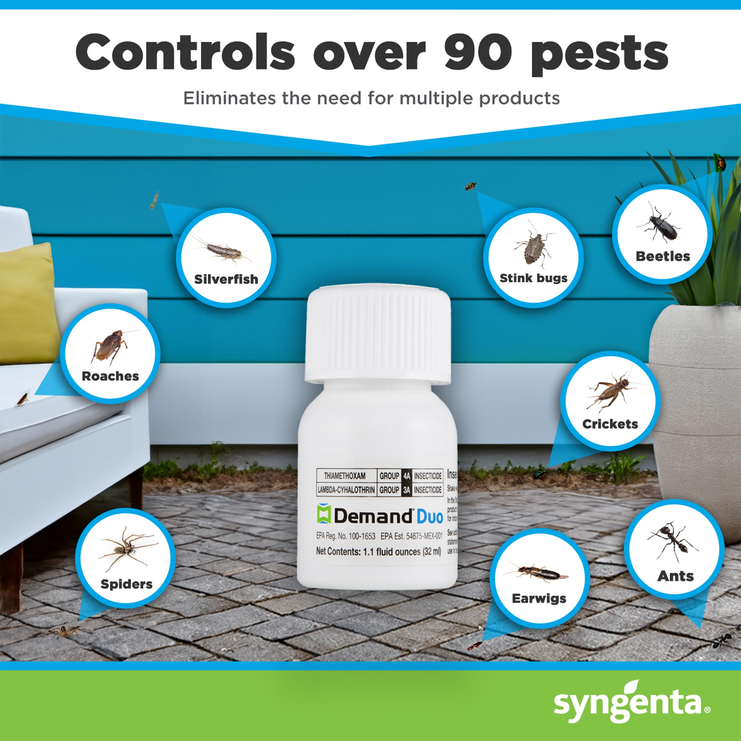 Syngenta Demand Duo in-use action demonstrates straightforward application.