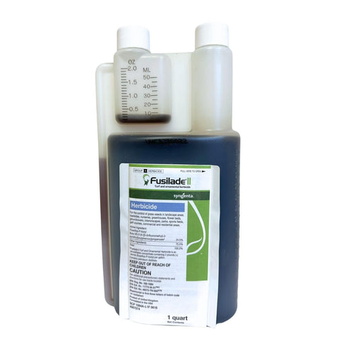 Syngenta Fusilade spot-treatment setup for targeted lawn weed management.