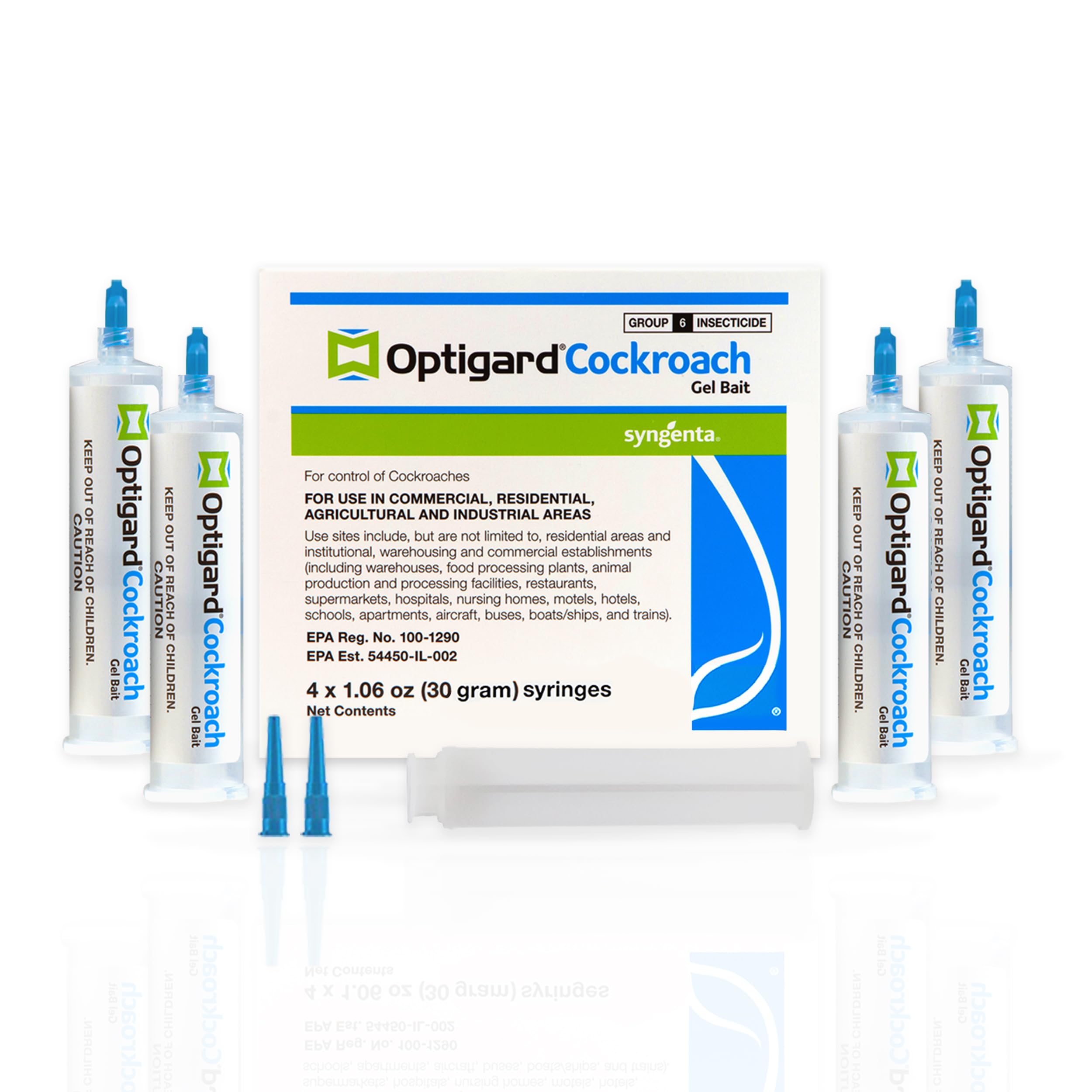 Syngenta Optigard roach gel tubes for precise placement in tight spaces
