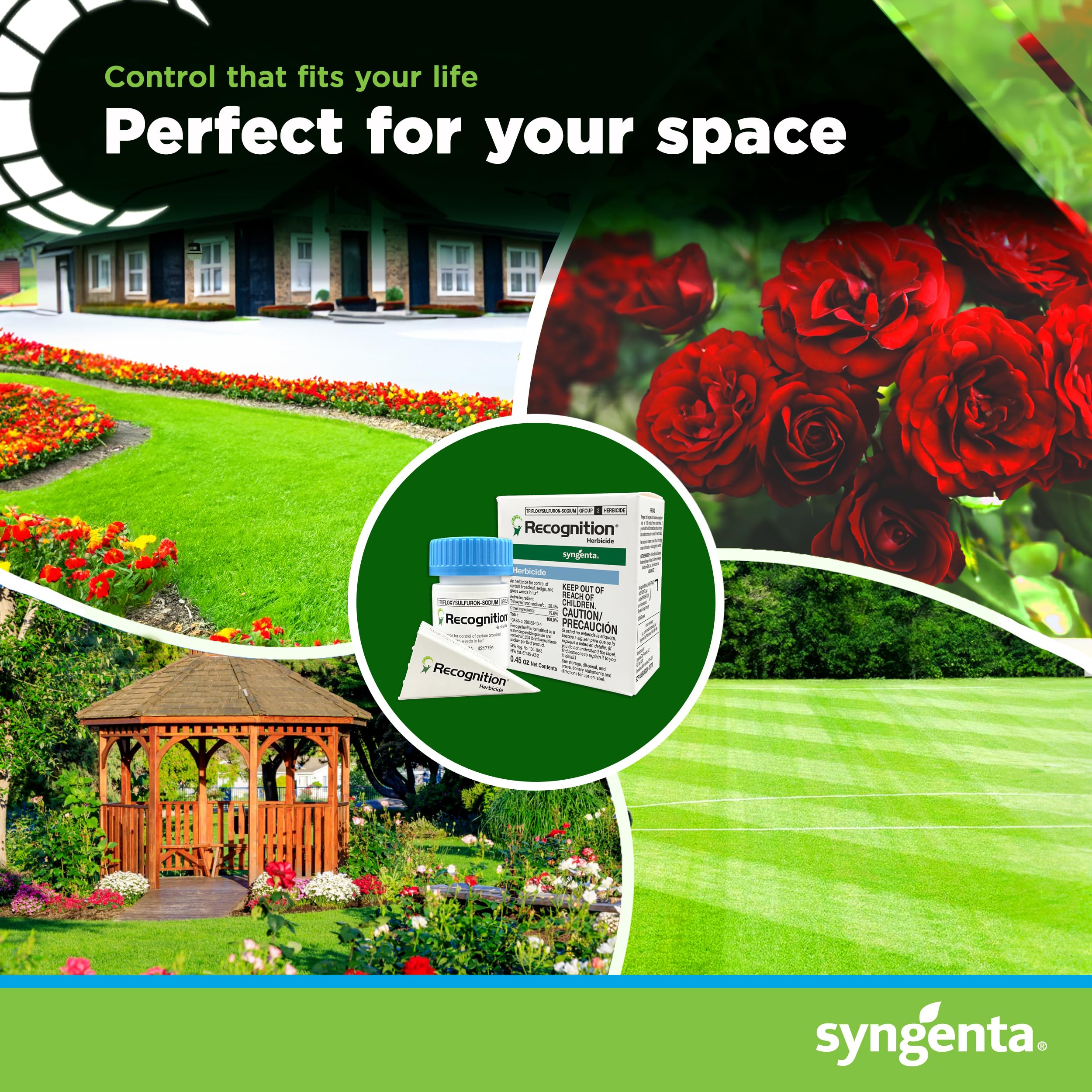 Effective post-emergent weed control in turf with Syngenta Recognition.