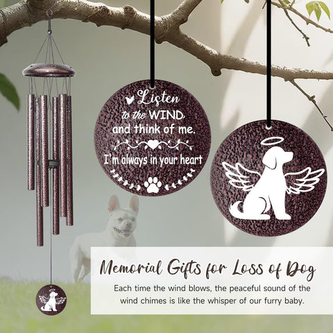 Synhonty close-up motif wind chime showing durable materials.