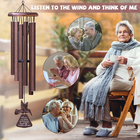 Durable nylon rope construction on Synhonty wind chimes for outdoors
