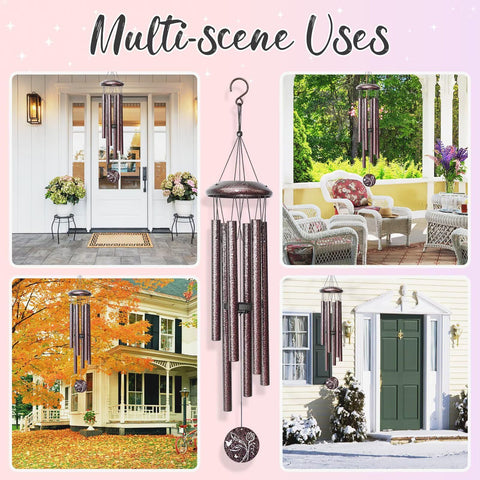 Synhonty outdoor decor for porch, garden, or patio breezes.