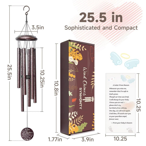 Synhonty weatherproof wind chimes endure all weather while maintaining a soothing tone