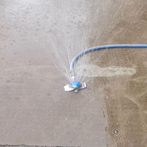 SYOOY blue sprinkler for outdoor garden irrigation and water saving pattern