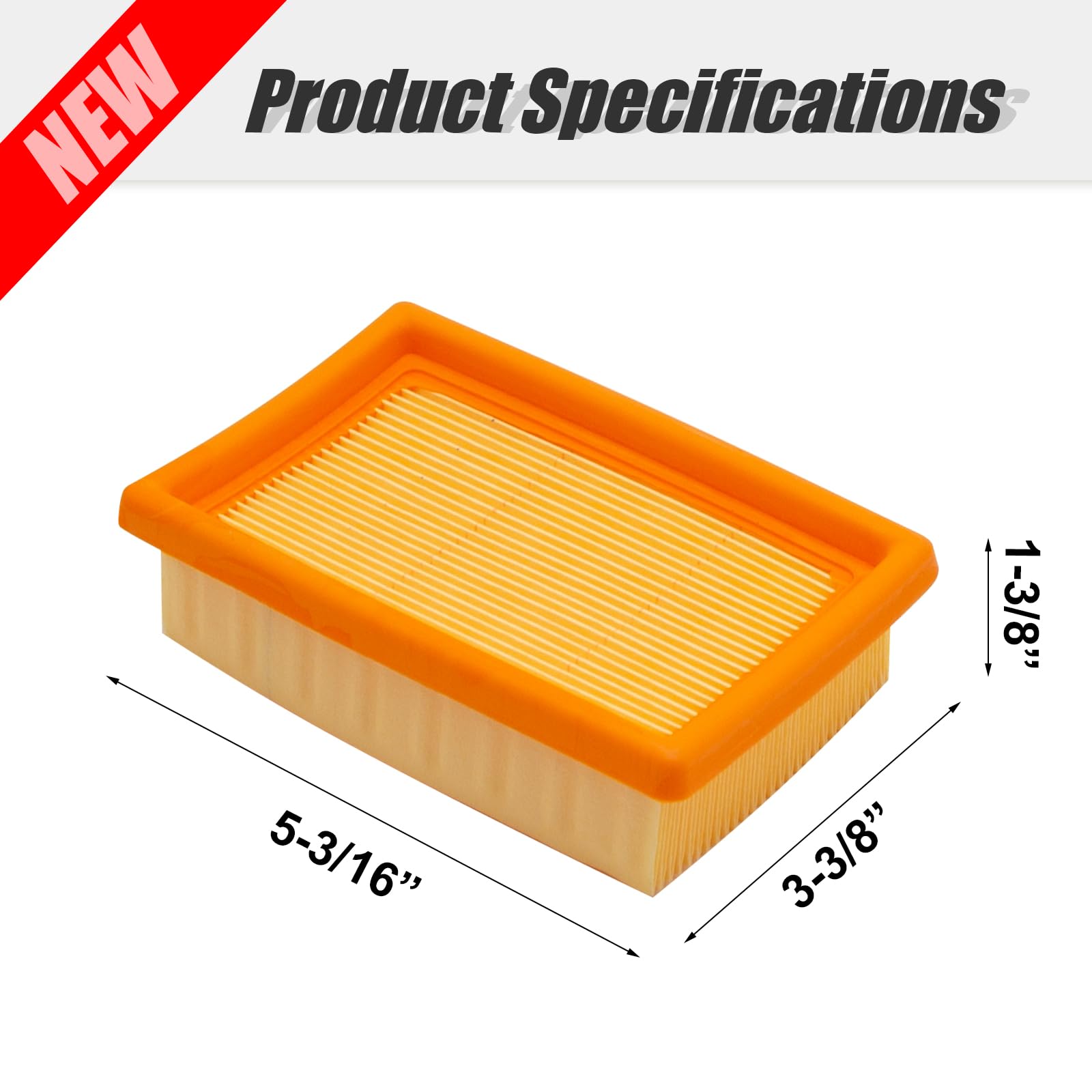 SYOWADA air filter replacement for STIH BR340 BR340L enhances engine breathability