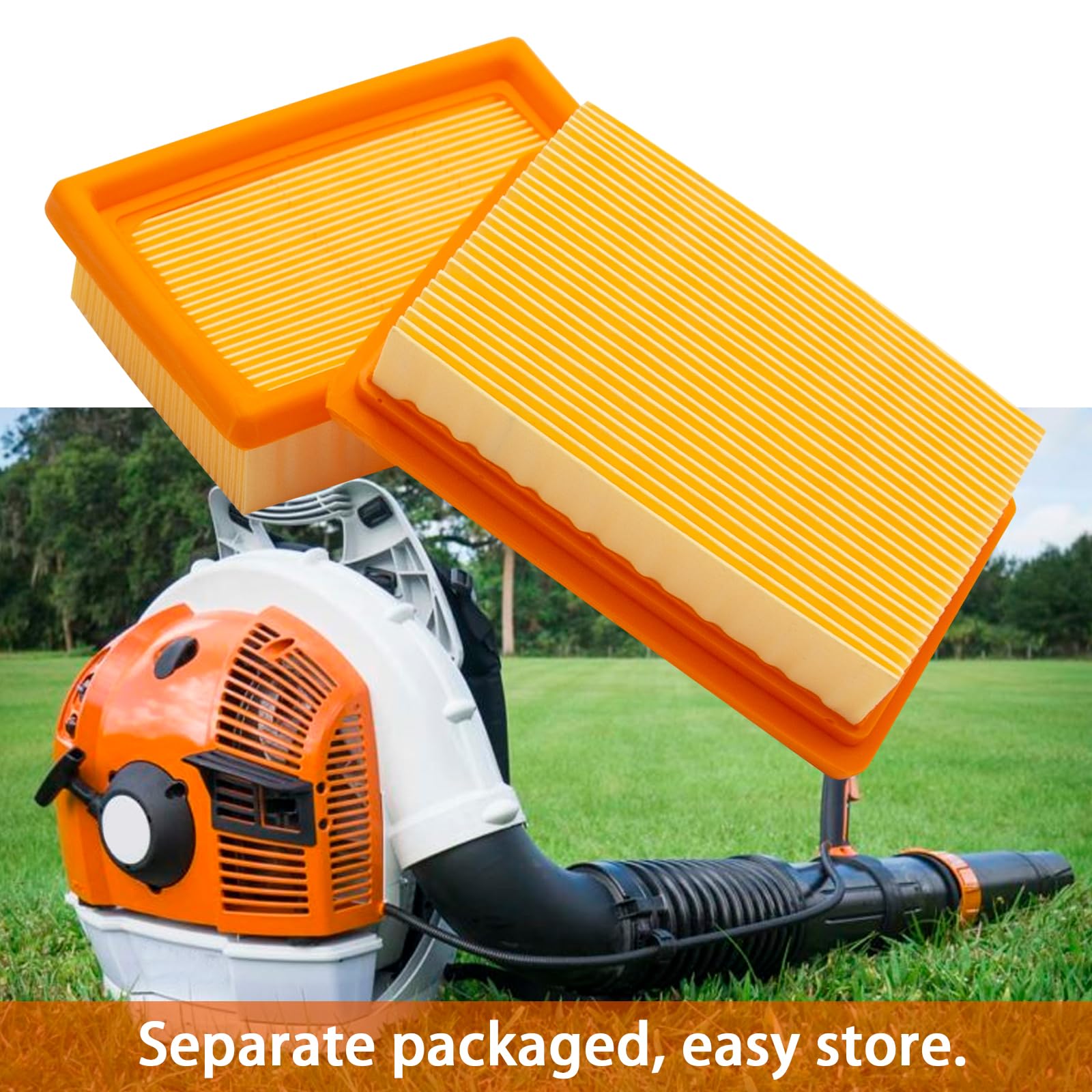 SYOWADA replacement air filter for STIH SR340 SR420 improves airflow and durability