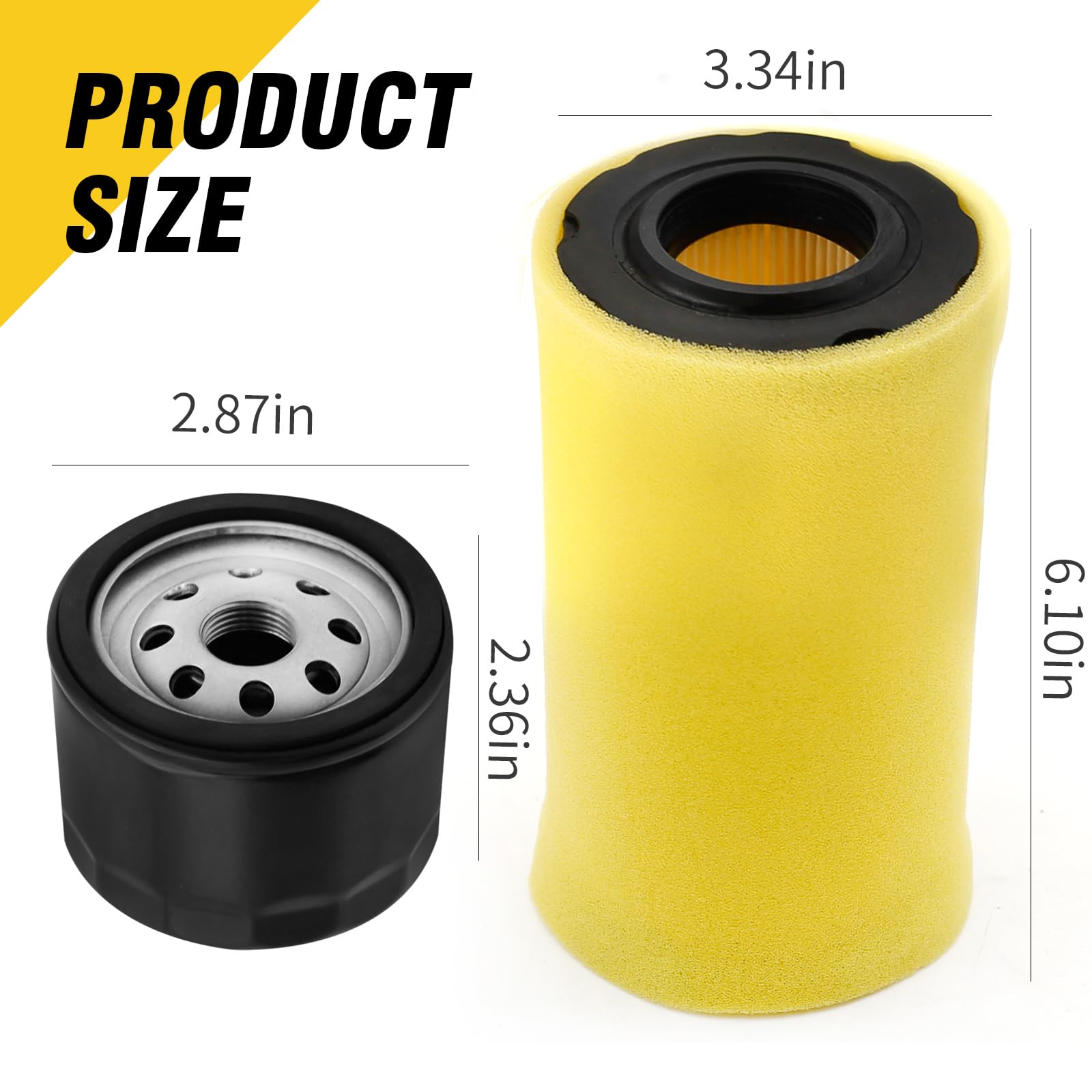SYOWADA pre-filter protects main filter from dust and debris