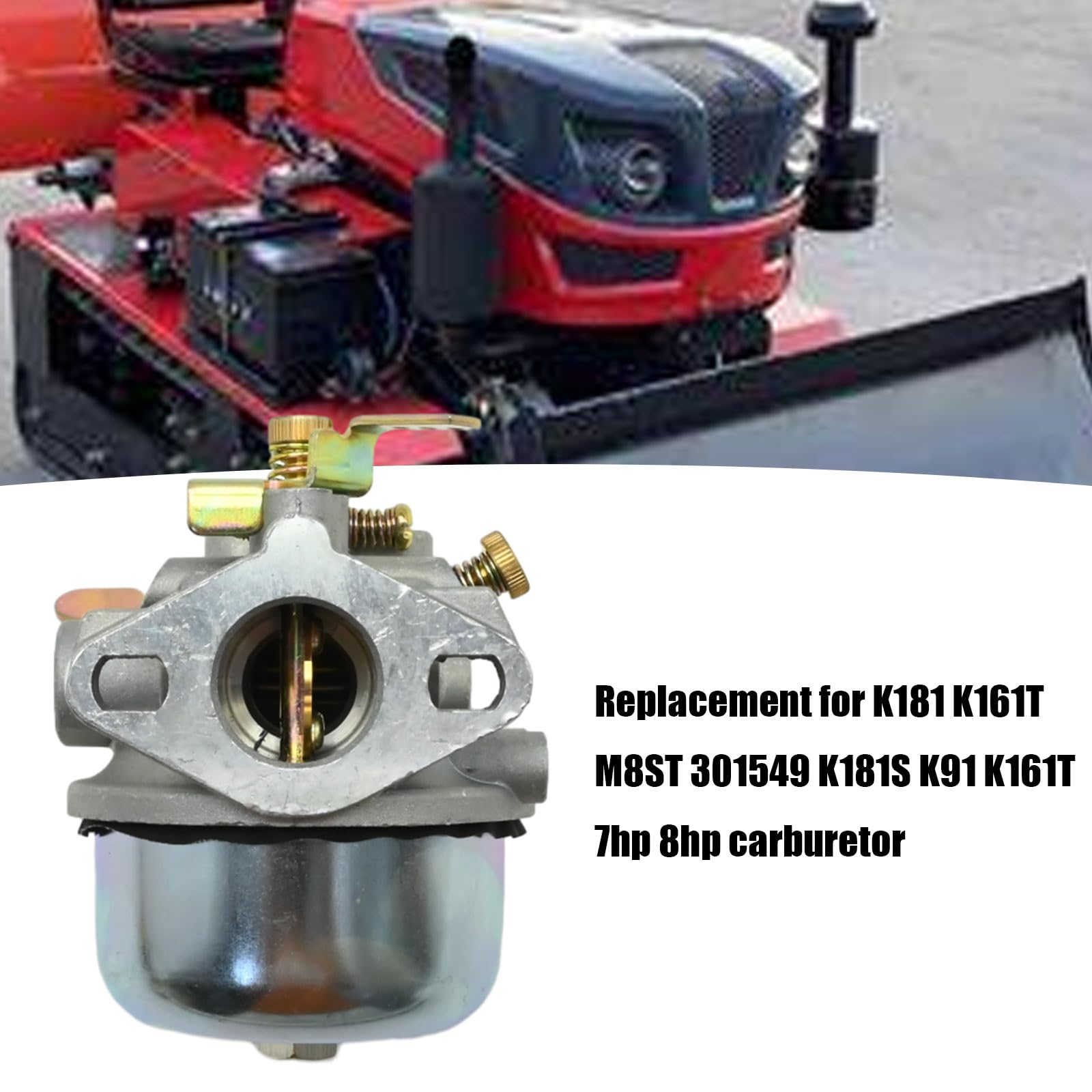 SYOWADA carburetor 46-053-03-S helps Kohler 8HP engines maintain reliable fuel delivery.