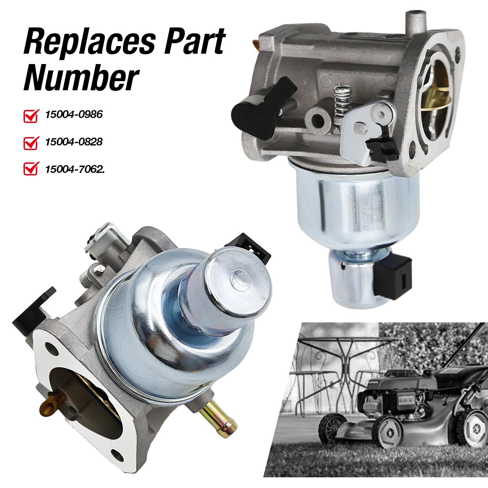 SYOWADA carburetor installed on Gravely ZT 42 XL for smoother starts