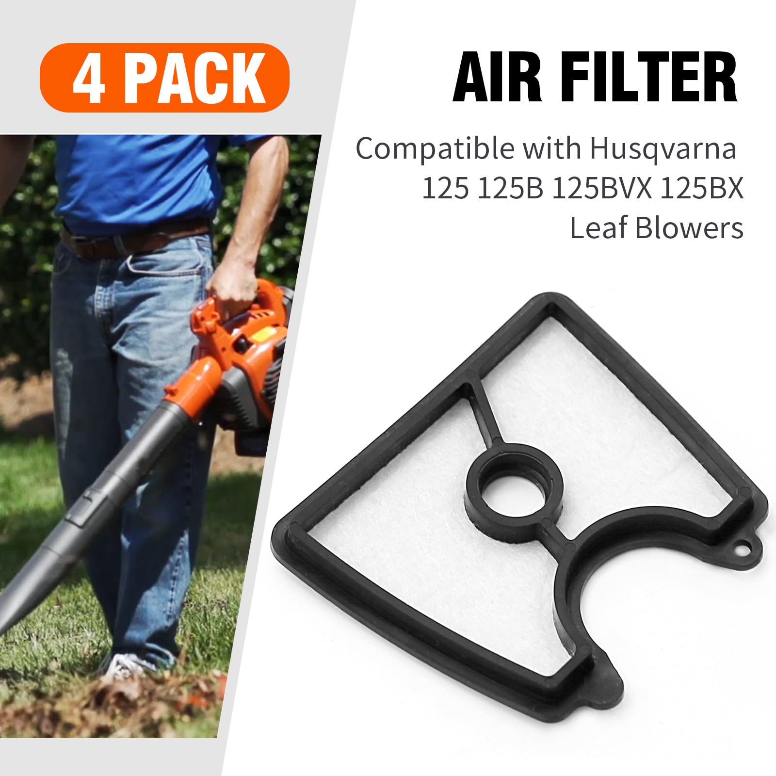 Compact filter design enables quick swaps and less downtime.