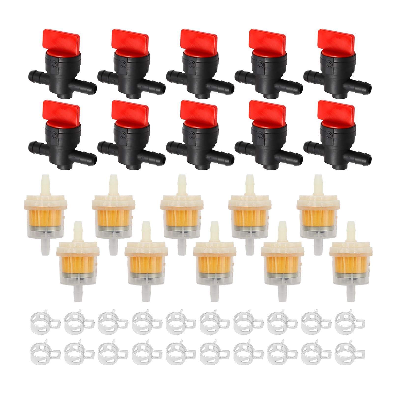 SYOWADA Kawasaki valve kit compatible with 49019-0014 for simple fuel shutoff during maintenance