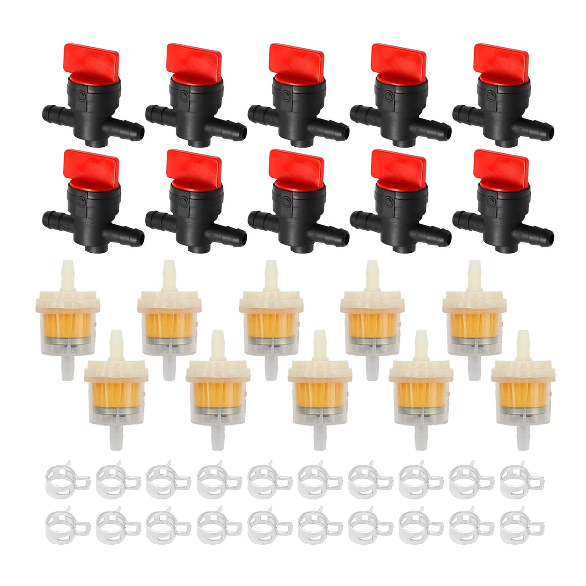 SYOWADA Kawasaki valve kit compatible with 49019-0014 for simple fuel shutoff during maintenance