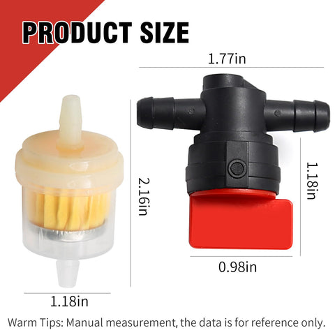 SYOWADA Kawasaki valve kit matching 49019-0707 for quick fuel shutoff during service