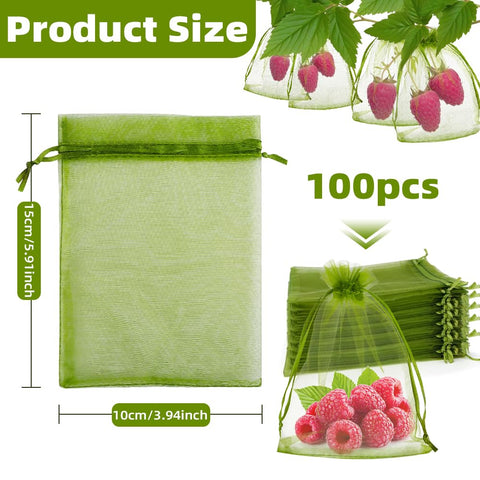 SythorYang double drawstring design in action shields fruit securely.