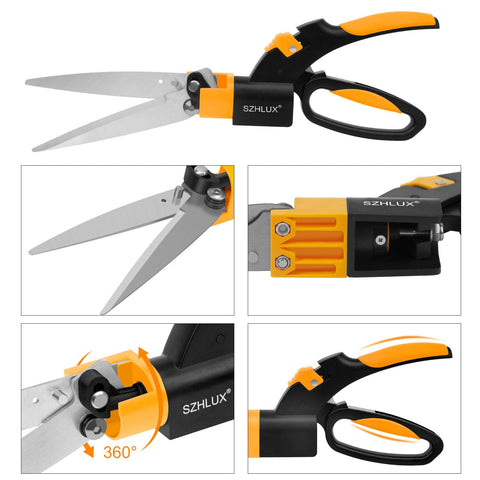 SZHLUX durable precision blades stay sharp during heavy trimming tasks.
