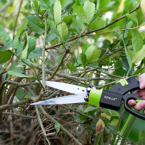 SZHLUX garden shears for everyday yard cleanup tasks