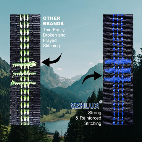 SZHLUX adjustable straps let you tailor height for comfort.