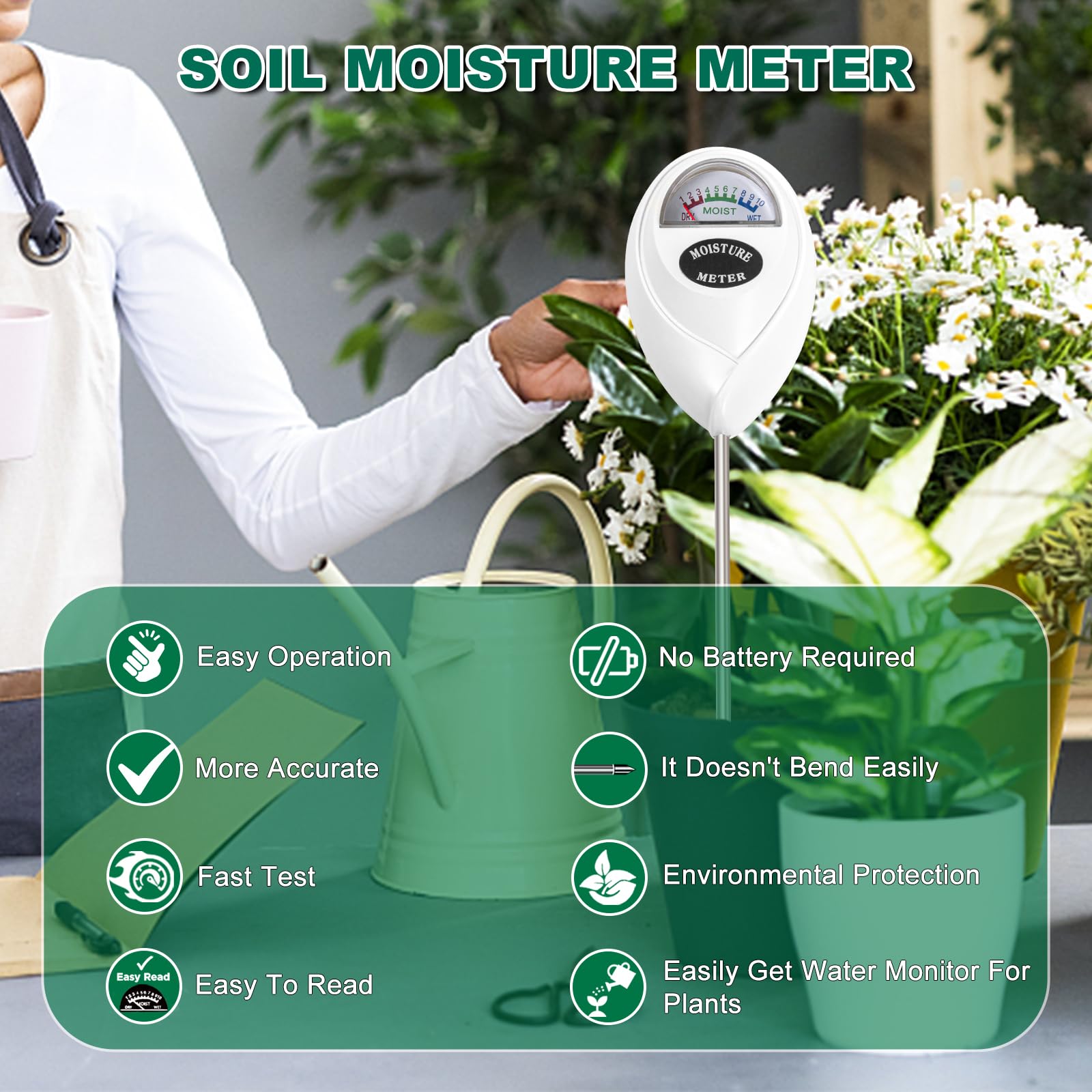 SZHLUX indoor and outdoor plant care in any setting