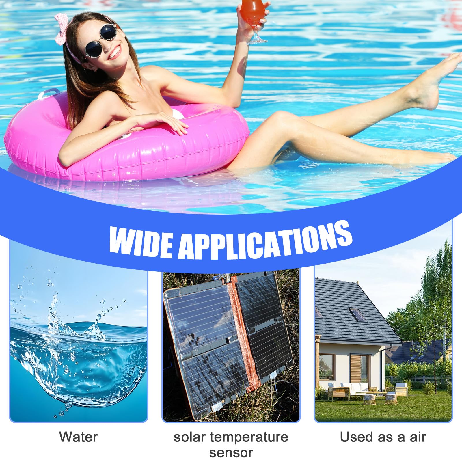 SZHY-LINK 520272 two-pack pool sensor for Jandy compatible spa setups