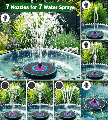 SZMP anti-drift design with 4 fixed rods keeps fountain centered and minimizes spills