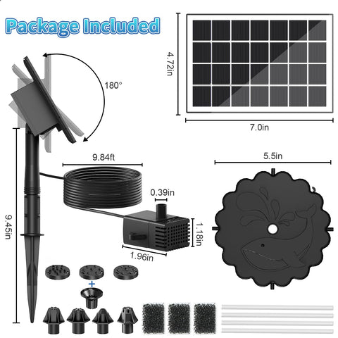 SZMP built-in filter protects the pump from debris