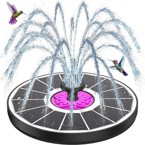 SZMP Powerful 3.5W solar panel powering a durable fountain in sunlight for reliable outdoor use