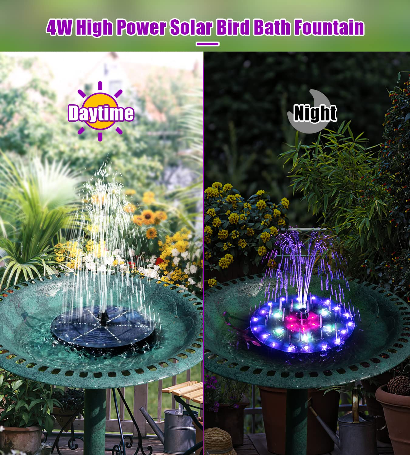 SZMP anti-drift fixers keep the fountain stable in windy spaces.