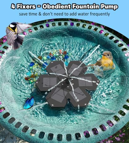 SZMP anti-drift fixtures stabilize the fountain on windy days
