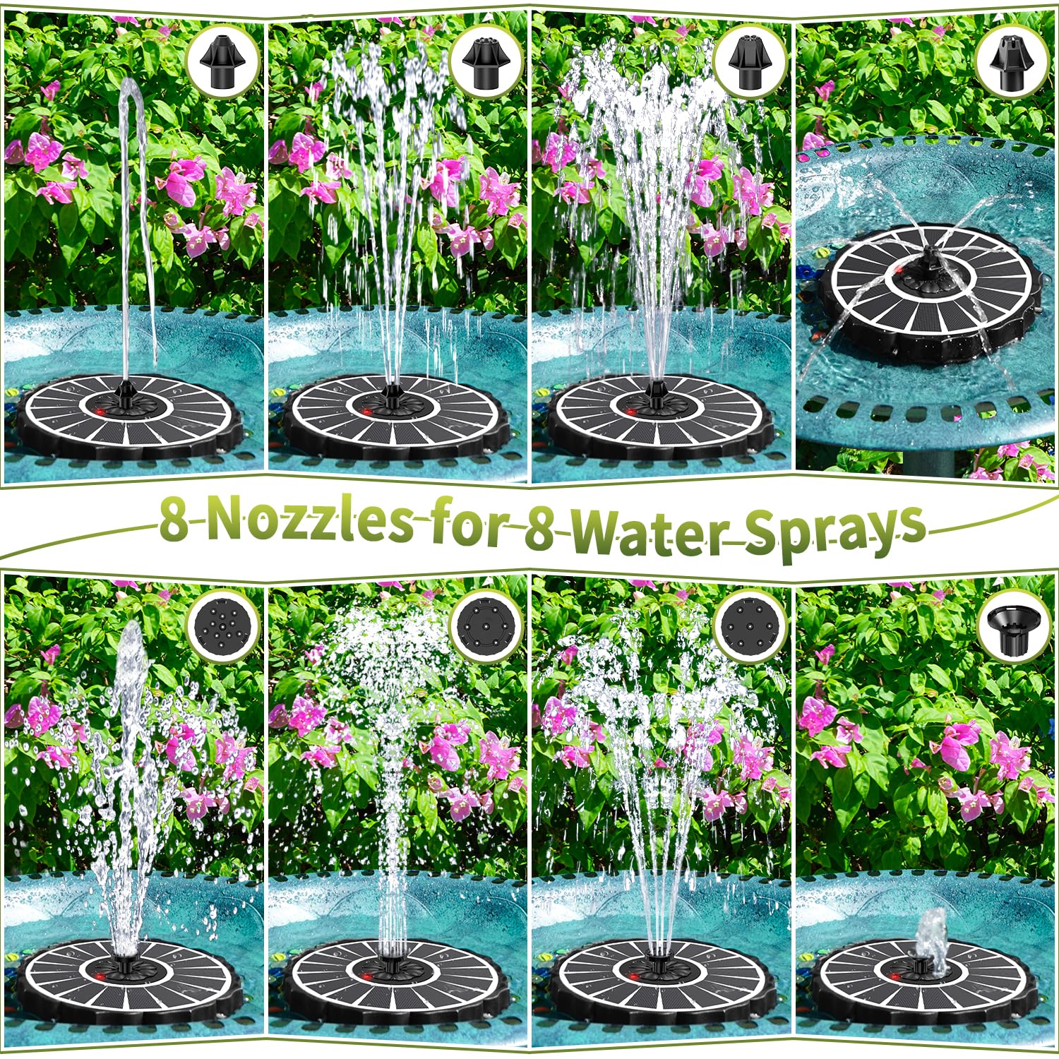 SZMP fountain smart indicators display charge and top-up status at a glance.