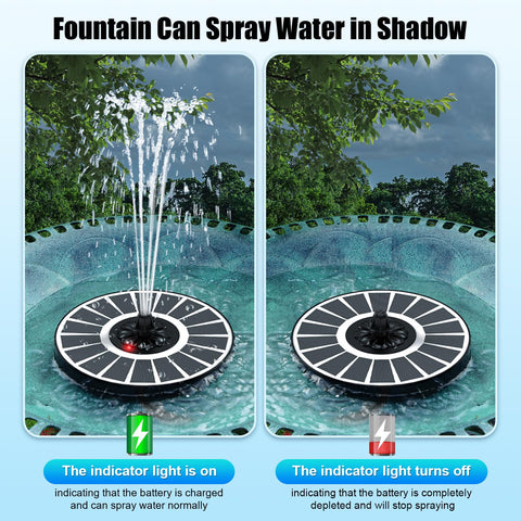 SZMP eight spray-pattern nozzles allow versatile water displays