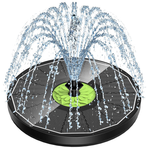 SZMP Upgraded glass panel delivers durable solar power for steady fountain spray.