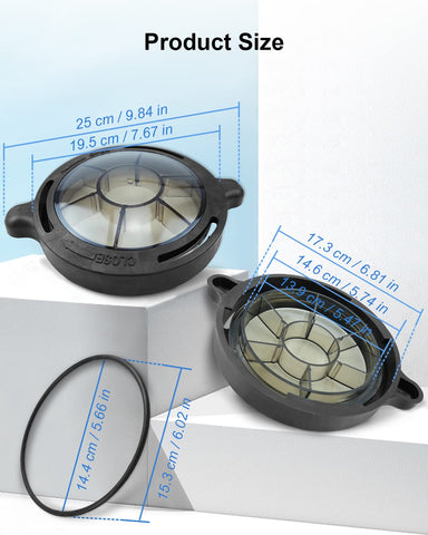 SZRKRLA pool pump lid compatibility with Pureline and Splash models