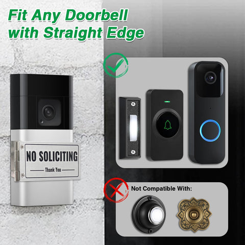 SZTGR included three metal signs for No Soliciting and Do Not Disturb