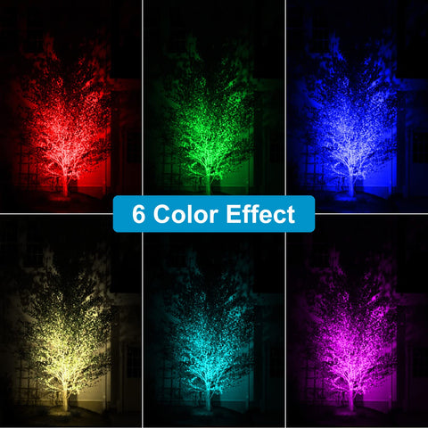 T-SUN IP68 waterproof pond light is safe for submersion.