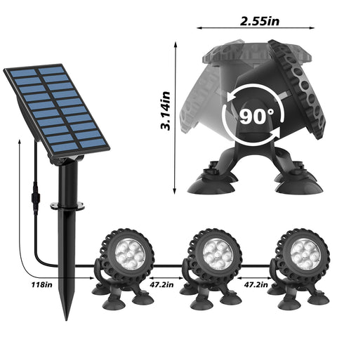 T-SUN quick installation hints at easy water feature setup.
