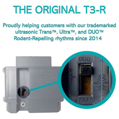 T3-R compact design fits neatly in small spaces
