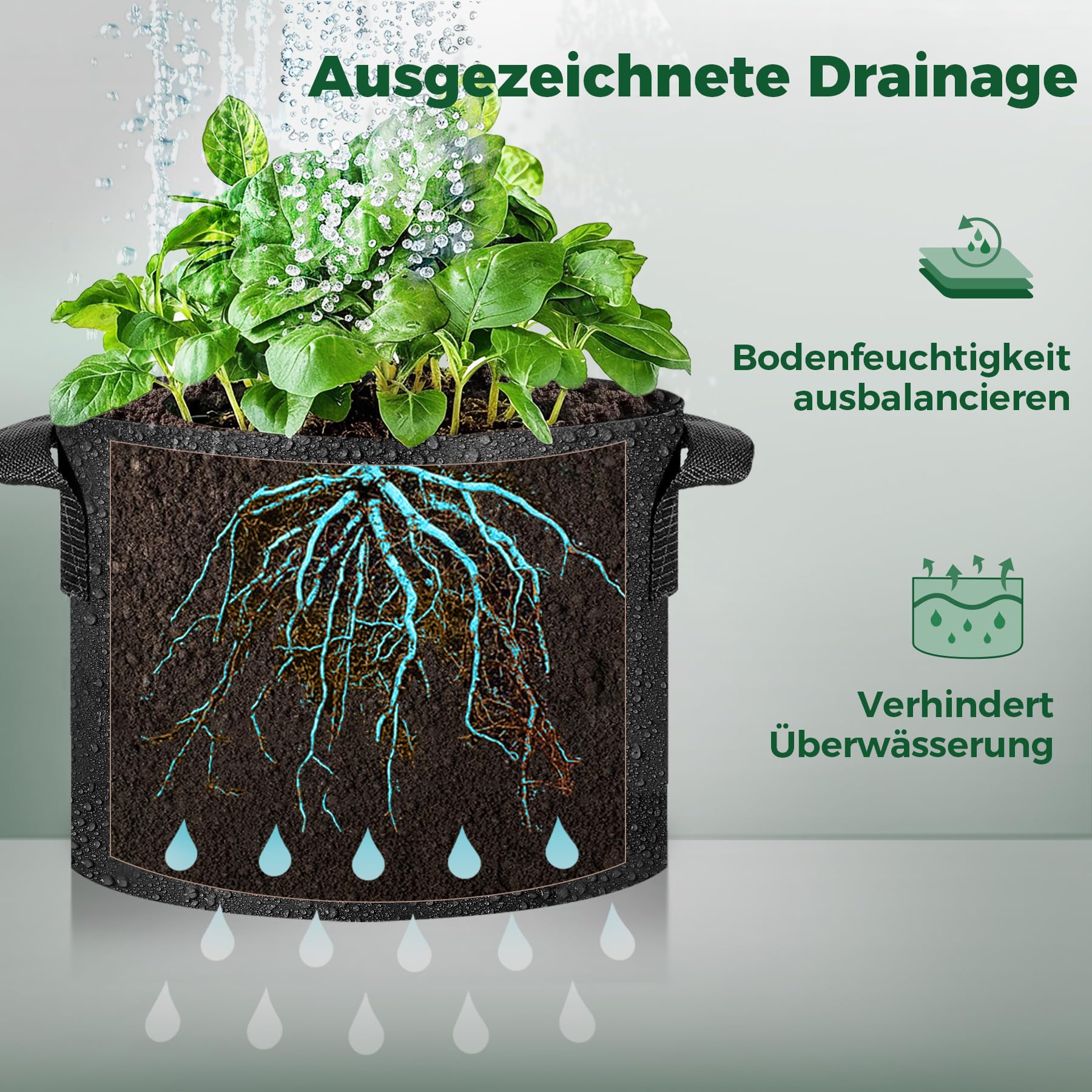 T4U air root pruning bag supports healthier roots through natural airflow.