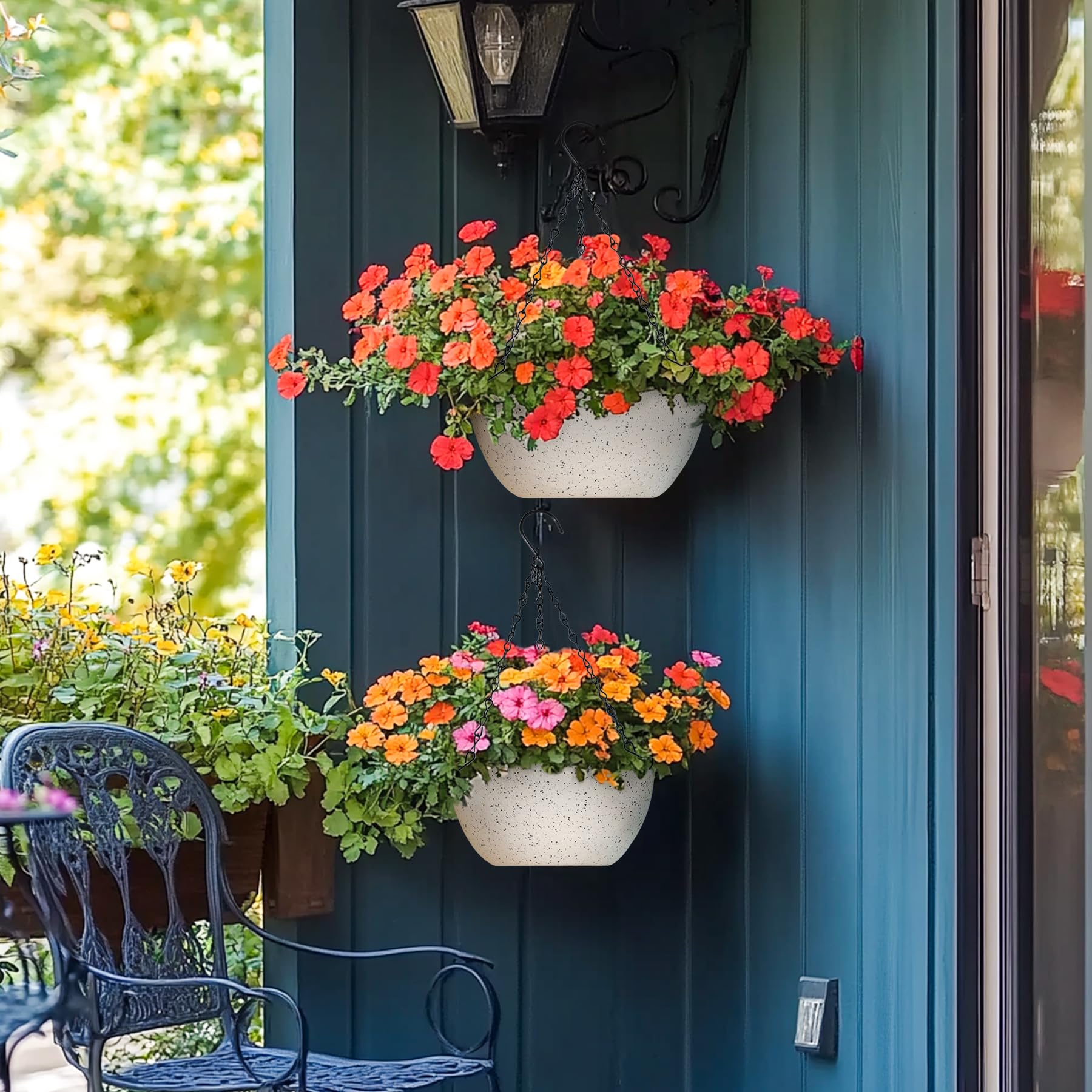 T4U 2-in-1 design supports hanging or table display with easy switching