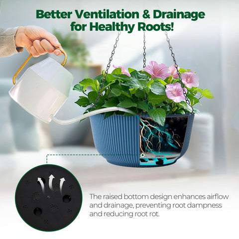 T4U 2-in-1 planter hanger for versatile indoor or outdoor use.