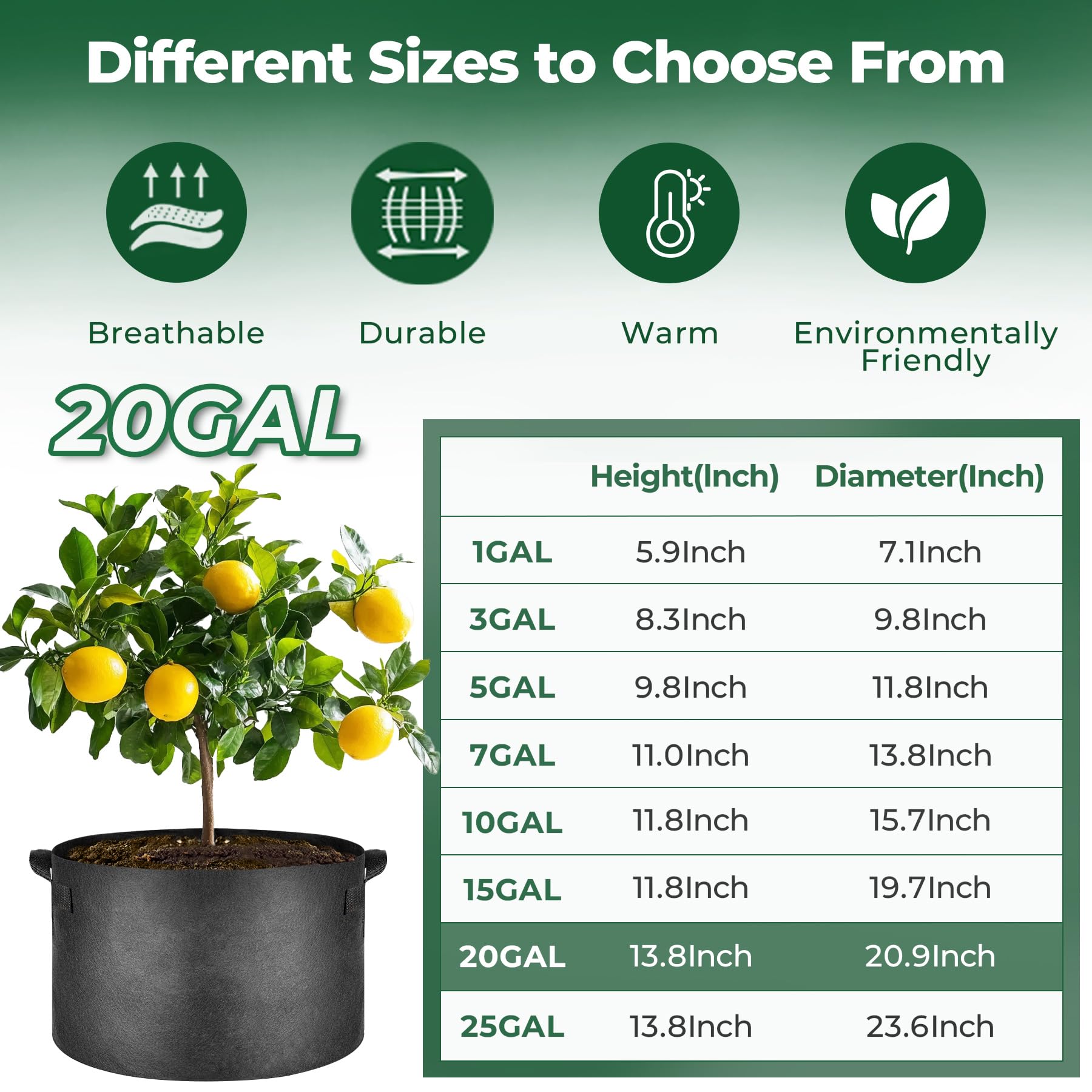 T4U breathable nonwoven fabric promotes strong root growth