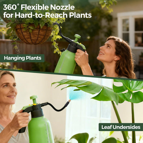 T4U adjustable nozzle offers mist or stream for precision spraying