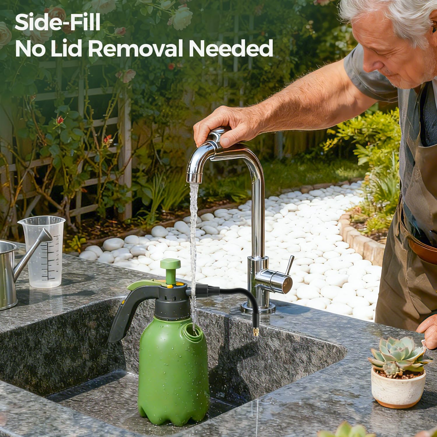 T4U continuous spray lock enables steady, hands-free spraying