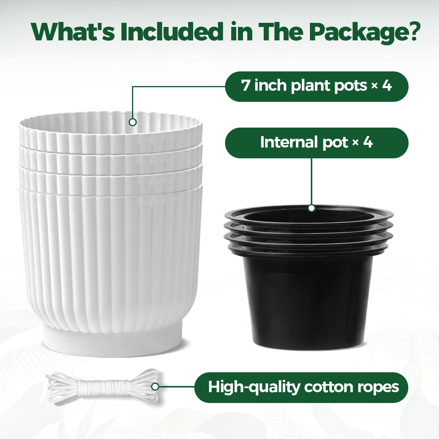T4U cotton rope watering system delivers consistent moisture to soil