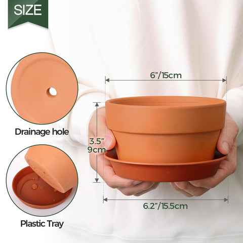 T4U DIY-ready terracotta pot ideal for painting and gifts