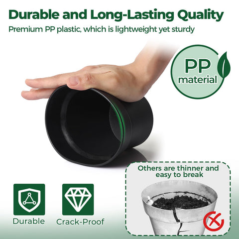 T4U drainage holes promote air and water flow for healthier roots